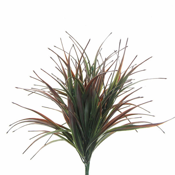 (5 Pack) Artificial Stem Brown Tipped Fake Grass Plant 35cm — gallery image 6