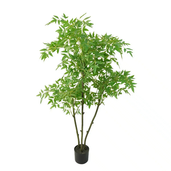 Luscious Premium Artificial Nandina Tree (Sacred Bamboo) 140cm — gallery image 3