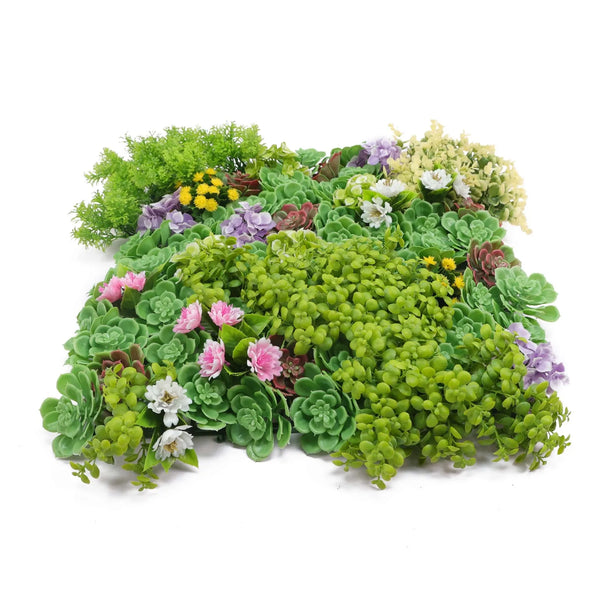 Dense Succulent Vertical Garden Green Wall Panel 50cm x 50cm – SGS UV Resistant — gallery image 5