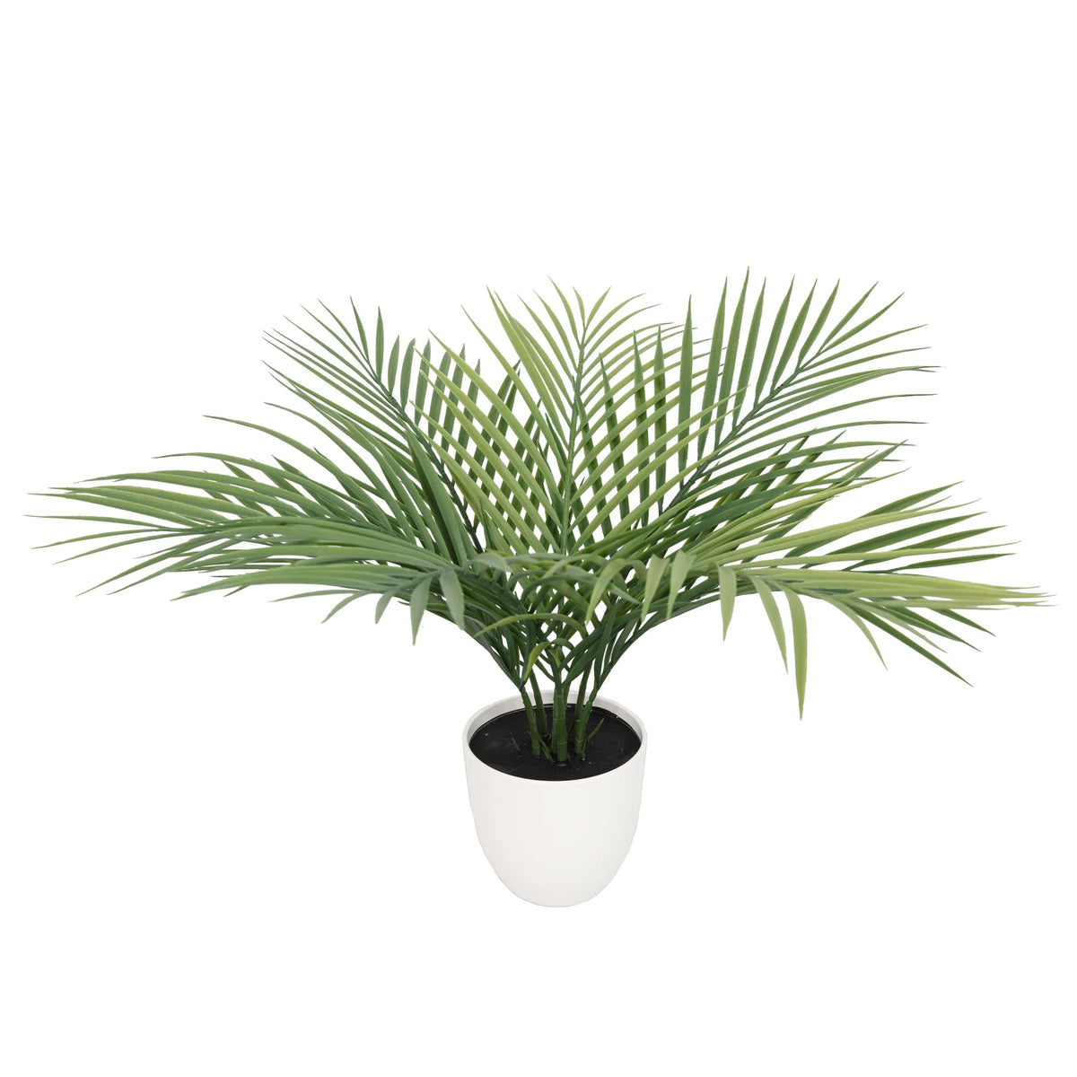 Artificial Areca Palm 50cm - UV Protected Compact Potted Plant — gallery image