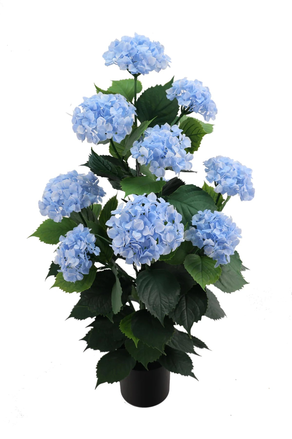 Artificial Blue Hydrangea Tree 90cm - UV Resistant Premium Flowering Plant — gallery image
