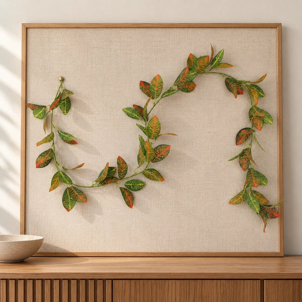 Artificial Croton Vine / Hanging Garland 180cm — gallery image 7