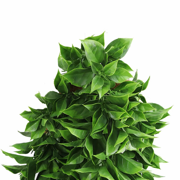 Artificial Dense Hanging Flowering Pothos Bush Vivid Green UV Resistant and Fire Rated 27cm x 72cm — gallery image 5