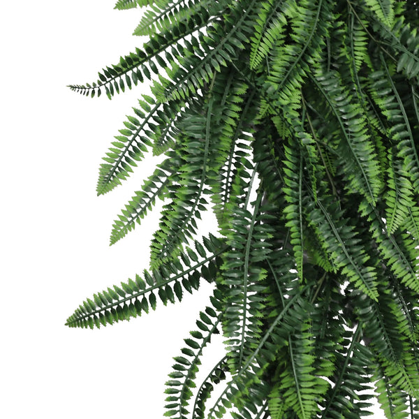 Artificial Hanging Boston Fern Garland – UV Resistant & Fire Rated (27cm x 84cm) — gallery image 7