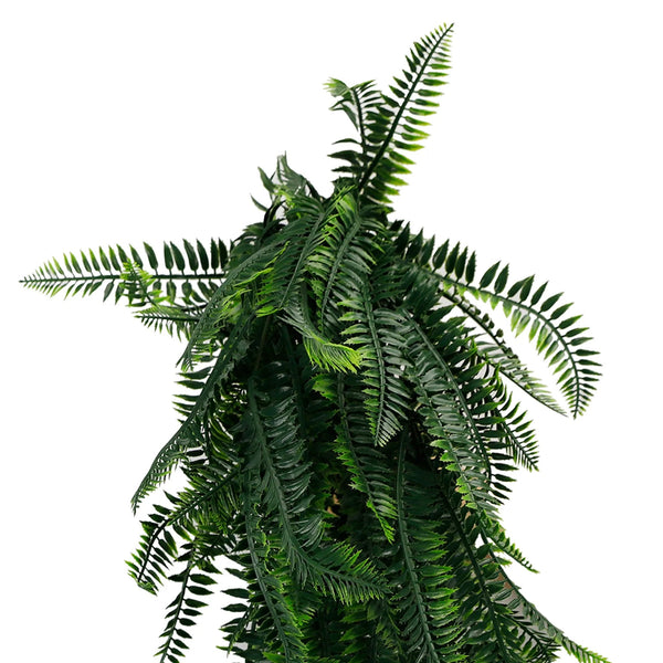 Artificial Hanging Boston Fern Garland – UV Resistant & Fire Rated (27cm x 84cm) — gallery image 4