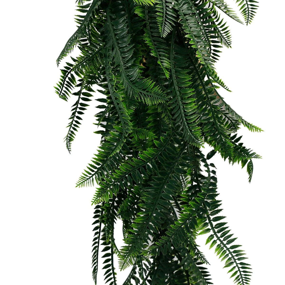 Artificial Hanging Boston Fern Garland – UV Resistant & Fire Rated (27cm x 84cm) — gallery image