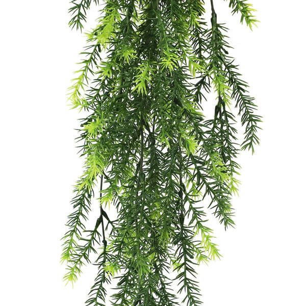 Artificial Hanging Cedar Vine Garland Bush UV Resistant and Fire Rated 20cm x 76cm — gallery image 4