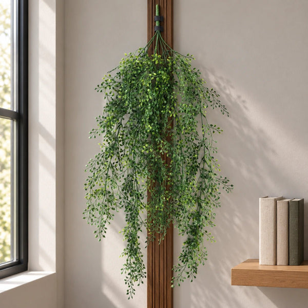 Artificial Hanging Jade Leaf Vine UV Resistant 90cm — gallery image 6