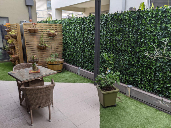 Artificial Ivy Hedge Panel 1m x 1m – SGS UV Resistant — gallery image 25