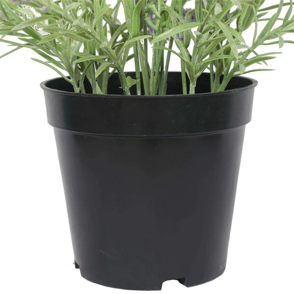 Artificial Lavender Plant in a Pot 40cm — gallery image 3