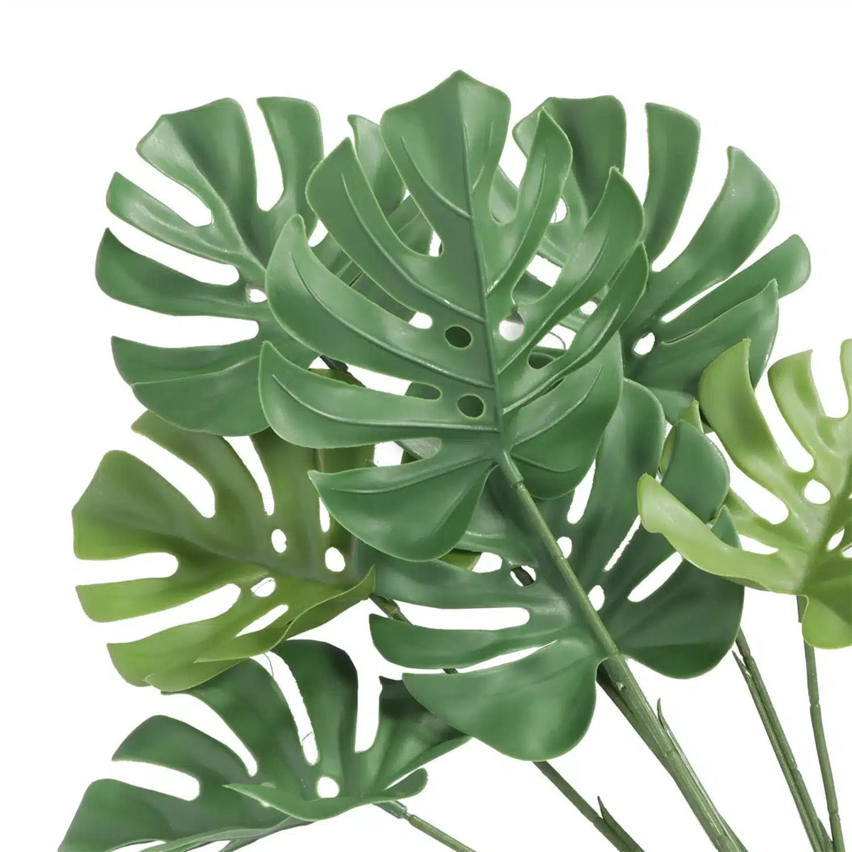 Artificial Monstera Split Leaf Philodendron Plant Stem 60cm UV Resistant — gallery image