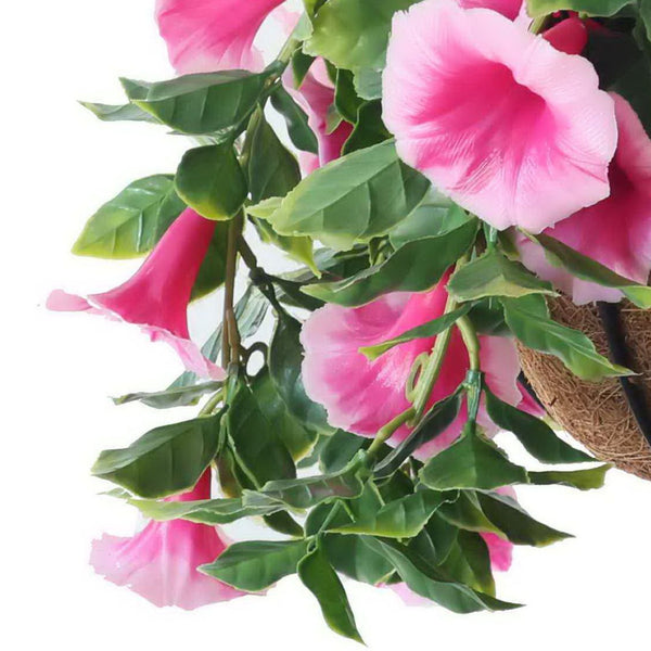 Artificial Petunia Hanging Basket UV Resistant 28cm — gallery image 4