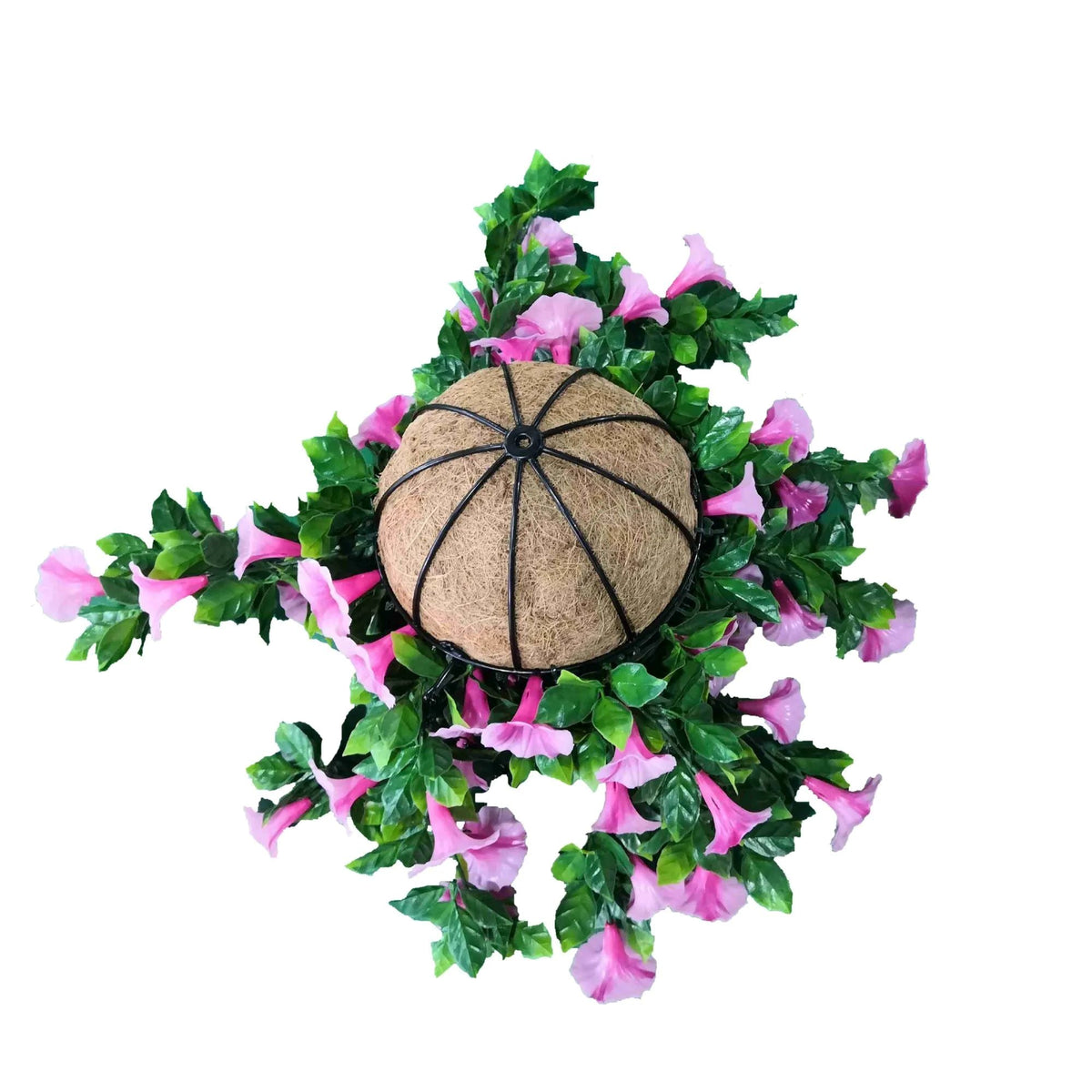 Artificial Petunia Hanging Basket UV Resistant 54cm — gallery image
