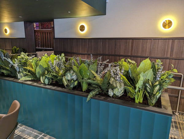 Artificial Potted Taro Plant / Elephant Ear 70cm — gallery image 3
