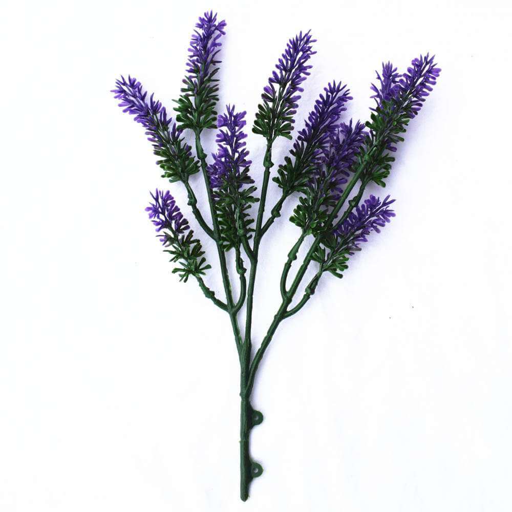 Artificial Small lavender Wall Plant 26cm — gallery image