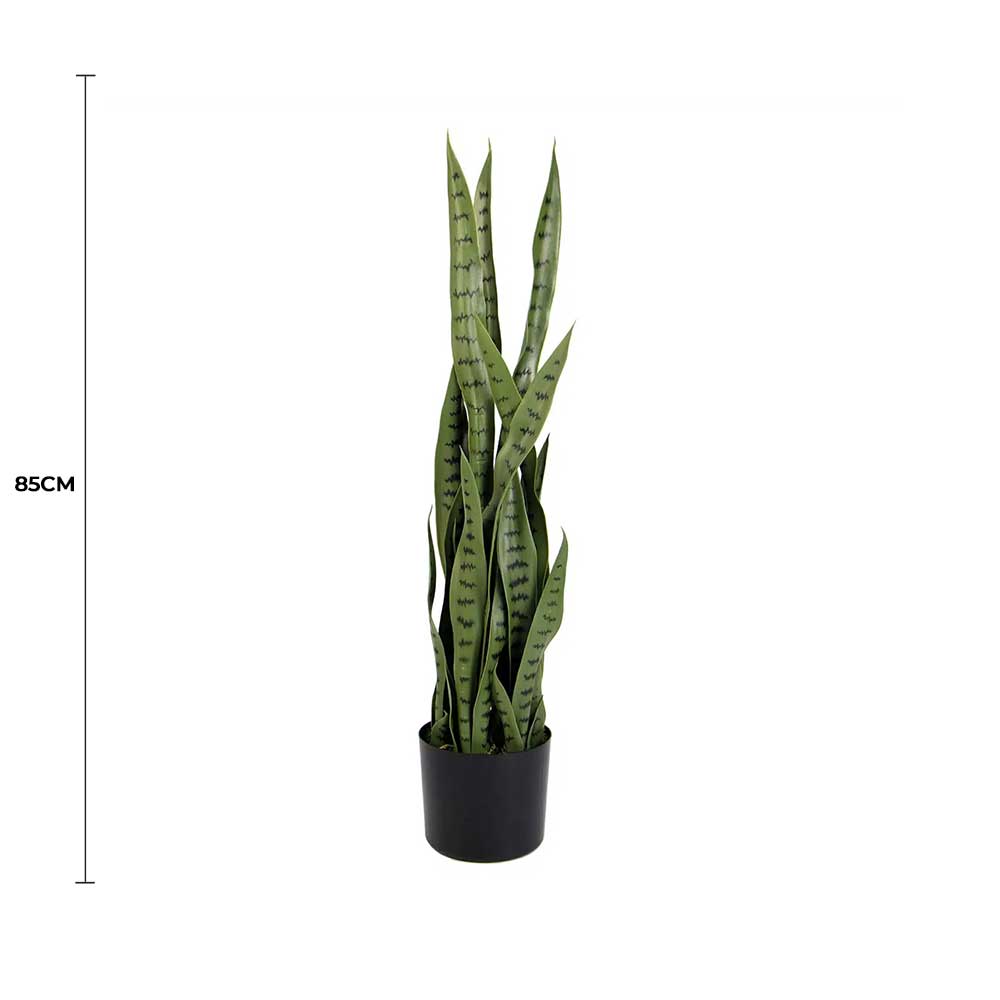 Artificial Snake Plant Sansevieria UV Resistant 85cm — gallery image
