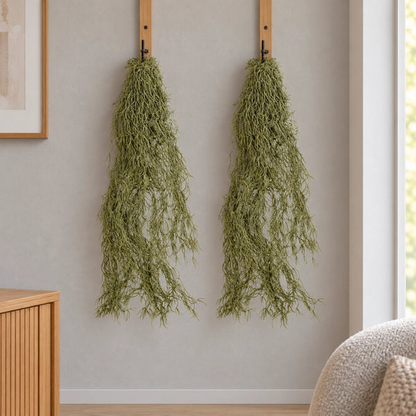 Artificial Spanish Moss Hanging Plant 80cm | Old Man’s Beard — gallery image 7