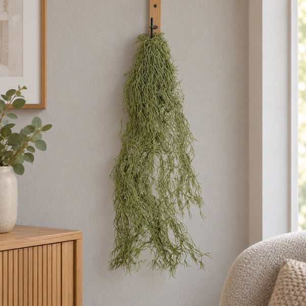 Artificial Spanish Moss Hanging Plant 80cm | Old Man’s Beard — gallery image 6