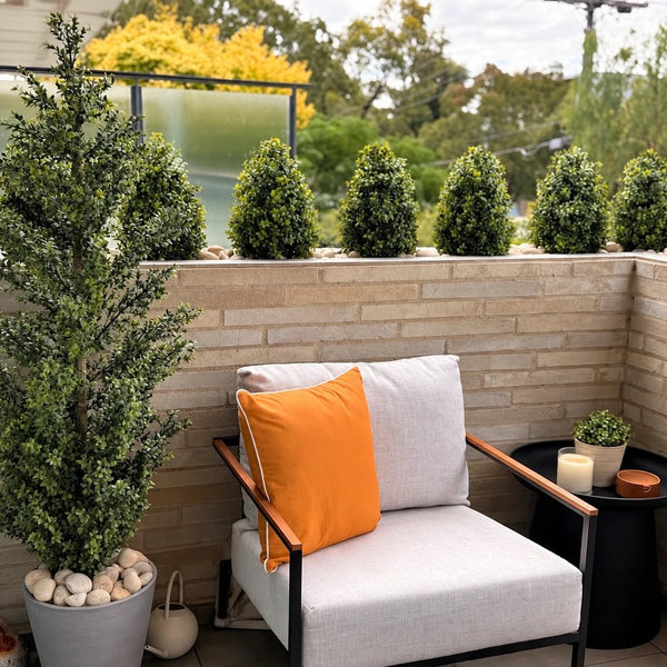 Artificial Topiary with Ground Spike 75cm x 40cm - UV Protected Plant — gallery image 8