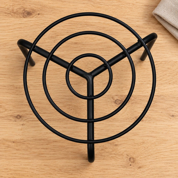 Durable Circular Metal Plant Pot Riser Insert for Decorative Planters (26cm) — gallery image 5