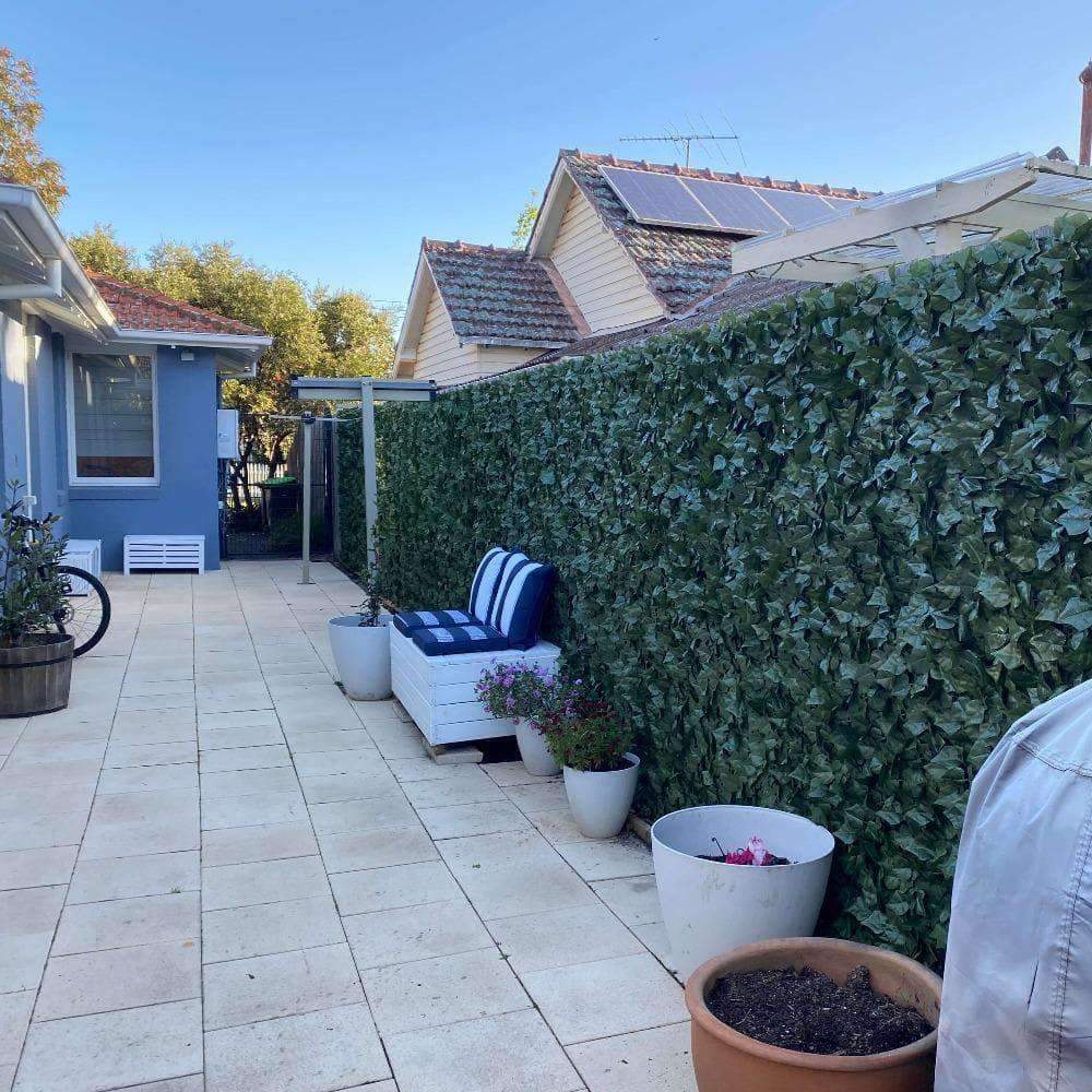 Fake Ivy Roll 3m x 1m – Instant Artificial Hedge Panel Ivy Roll — gallery image
