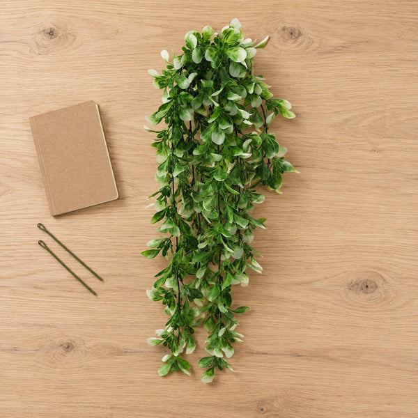 FreshFlow Green & White Jasmine Cascade – Durable Design Outdoor Proof 73cm — gallery image 7