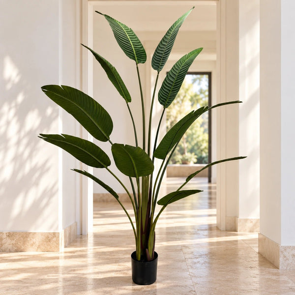 Grand Artificial Potted Travellers Palm (Banana Palm Tree) 180cm — gallery image 8