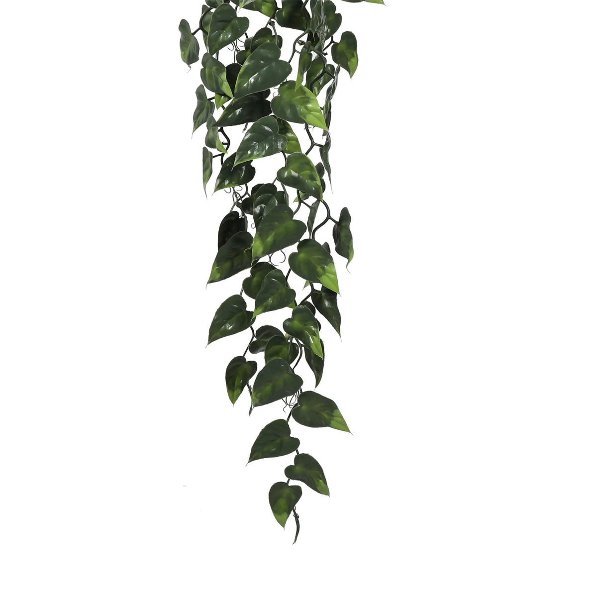 Hanging Artificial Pothos / Philodendron Plant UV Resistant 105cm — gallery image