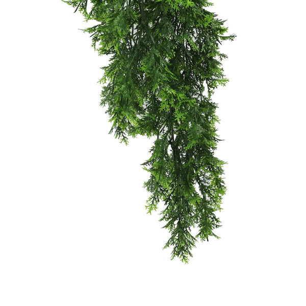 Hanging Mossy Cedar Vine UV & Fire Rated (22cm x 76cm) — gallery image 6