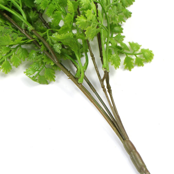 Hanging Native Green Dense Maiden Hair Fern Bush UV Resistant 80cm — gallery image 7