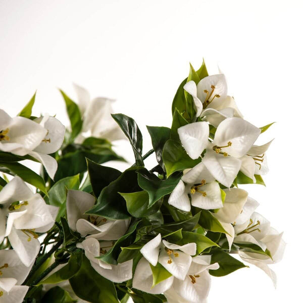 Hanging White Artificial Bougainvillea Plant UV Resistant 90cm — gallery image 7