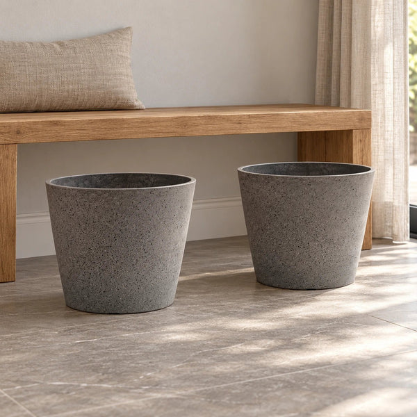 Imitation Stone Grey Pot 40cm — gallery image 4