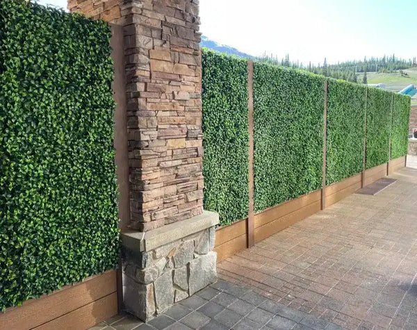 Jasmine Artificial Hedge Panel 1m x 1m – SGS UV Resistant — gallery image 26