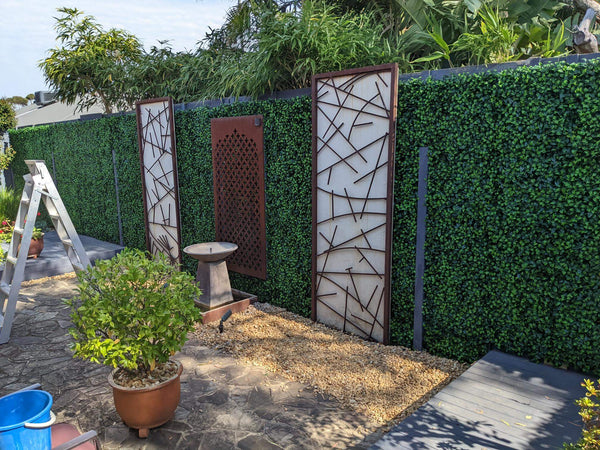 Jasmine Artificial Hedge Panel 1m x 1m – SGS UV Resistant — gallery image 15