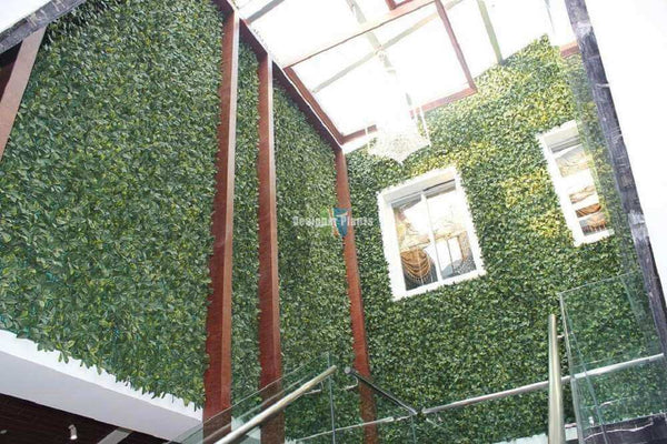 Lemon Leaf Artificial Hedge Panel 1m x 1m – SGS UV Resistant — gallery image 14
