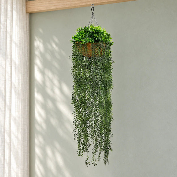 Luxe Cascade Hanging Fern Basket – UV Resistant (35cm x 140cm) — gallery image 8