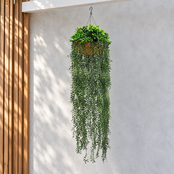 Luxe Cascade Hanging Fern Basket – UV Resistant (35cm x 140cm) — gallery image 6