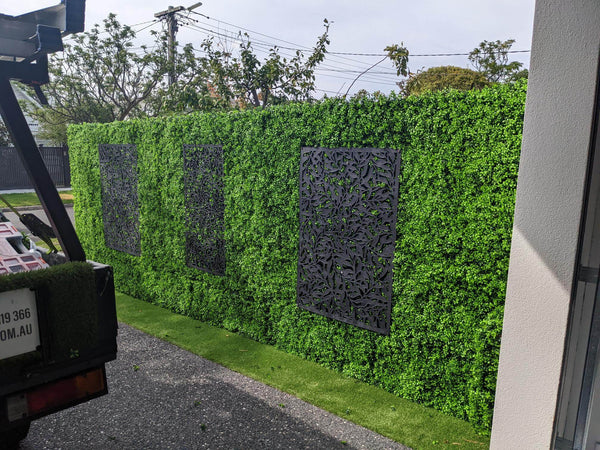 Luxury Dense Buxus Artificial Hedge Tile 1m x 1m – SGS UV Resistant — gallery image 18