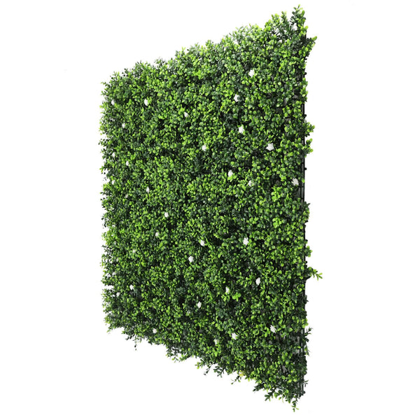 Luxury Flowering Buxus Artificial Hedge Panel 1m x 1m – SGS UV Resistant — gallery image 10