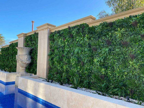 Luxury Green Beet Vertical Garden Green Wall Panel 1m x 1m – SGS UV Resistant — gallery image 8