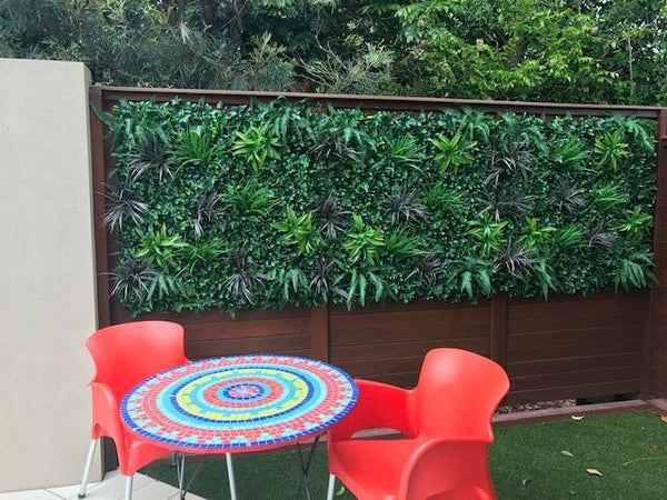 Luxury Green Beet Vertical Garden Green Wall Panel 1m x 1m – SGS UV Resistant — gallery image 9