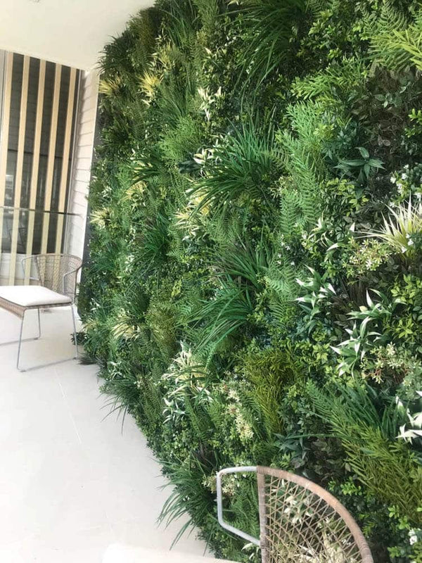 Luxury Green Forest Vertical Garden Green Wall Panel 1m x 1m – SGS UV Resistant & Fire Rated — gallery image 16