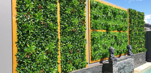 Luxury Green Meadows Vertical Garden Green Wall Panel 1m x 1m – SGS UV Resistant — gallery image 20