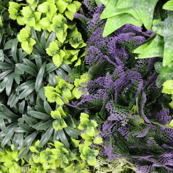 Luxury Lush Botanical Mosaic Vertical Garden Green Wall Panel 1m x 1m – SGS UV Resistant — gallery image 4