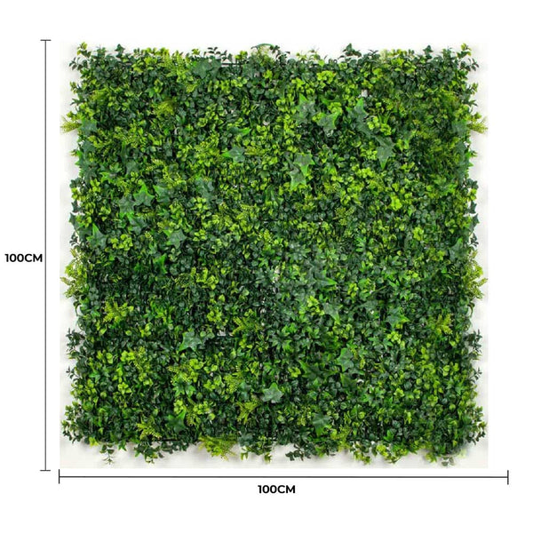 Luxury Mixed Ivy Artificial Hedge Panel 1m x 1m – SGS UV Resistant — gallery image 13