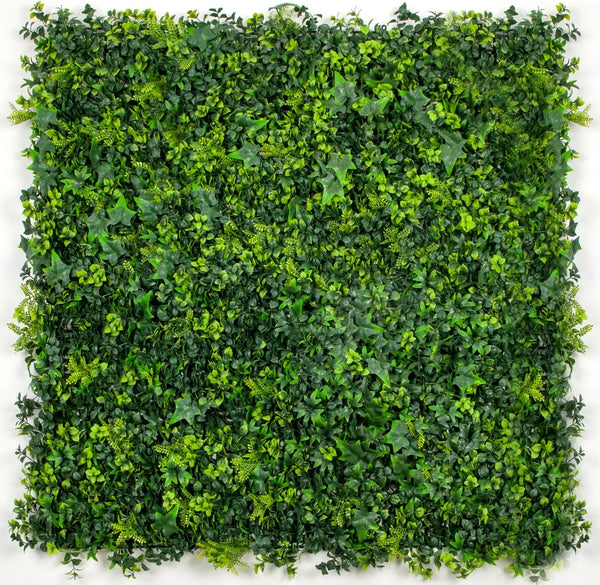 Luxury Mixed Ivy Artificial Hedge Panel 1m x 1m – SGS UV Resistant — gallery image 12