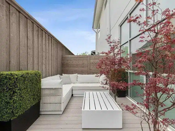 Luxury Modern Black Metal Planter Medium — gallery image 12
