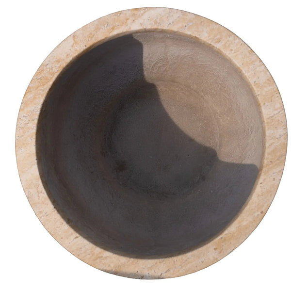 2 Sizes - Luxury Rounded Marble Planter with Pedestal Base | Premium Pot Range — gallery image 8