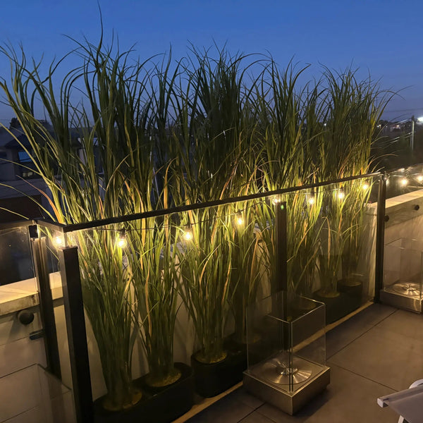 Luxury Tall Potted Artificial Grass Plant UV Proof 180cm — gallery image 12