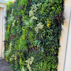 Luxury Triptych Vertical Garden / Living Wall Set 3 Of Pieces 1m X 1m (3 SQM Set) UV Resistant - Designer Vertical Gardens artificial green wall australia artificial green wall installation